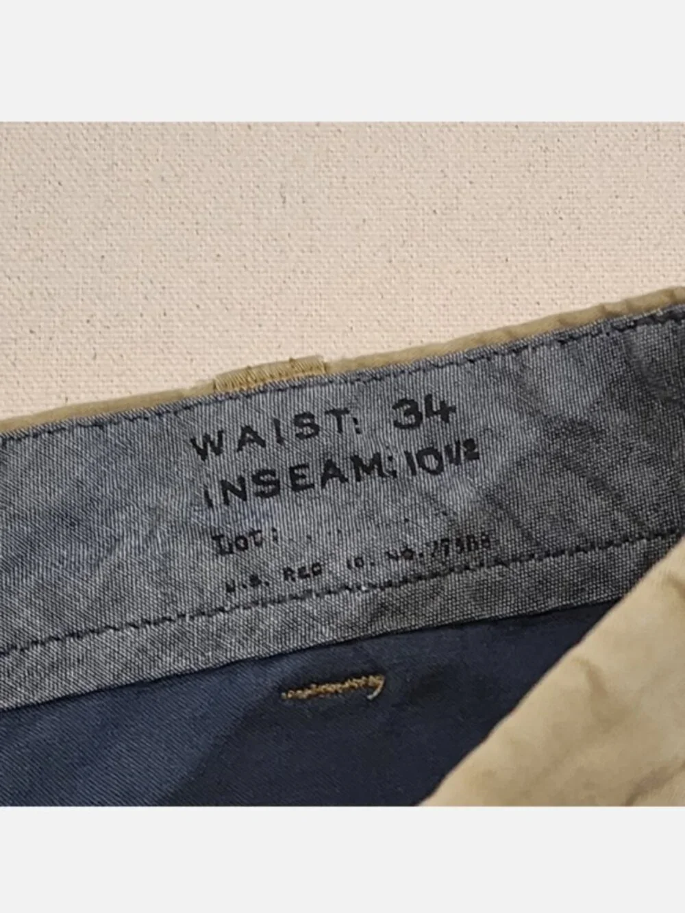 J. Crew Stretch Chino Shorts 34